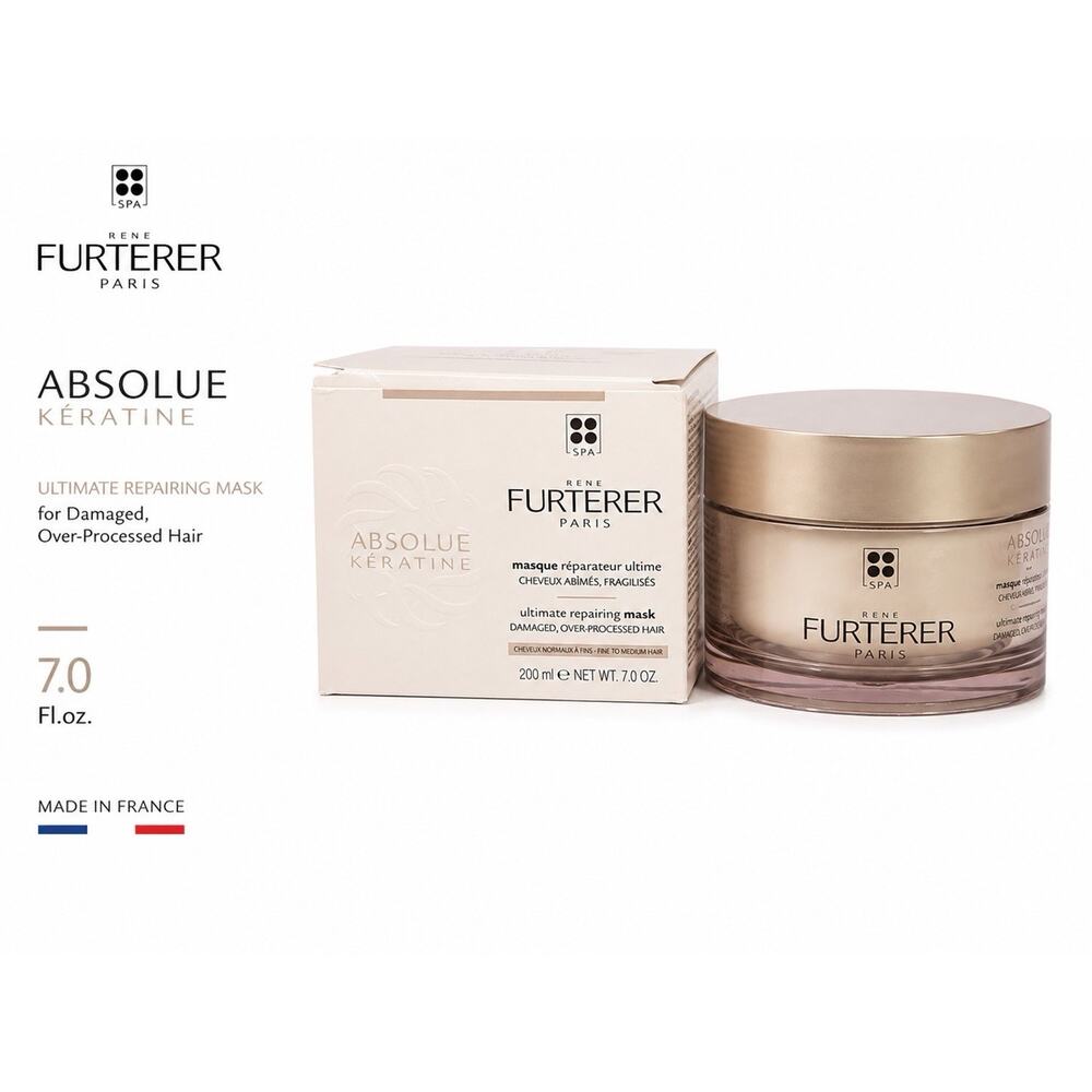 Rene Furterer Absolue Keratine Ultimate Repairing Hair Mask 7.0 Fl Oz